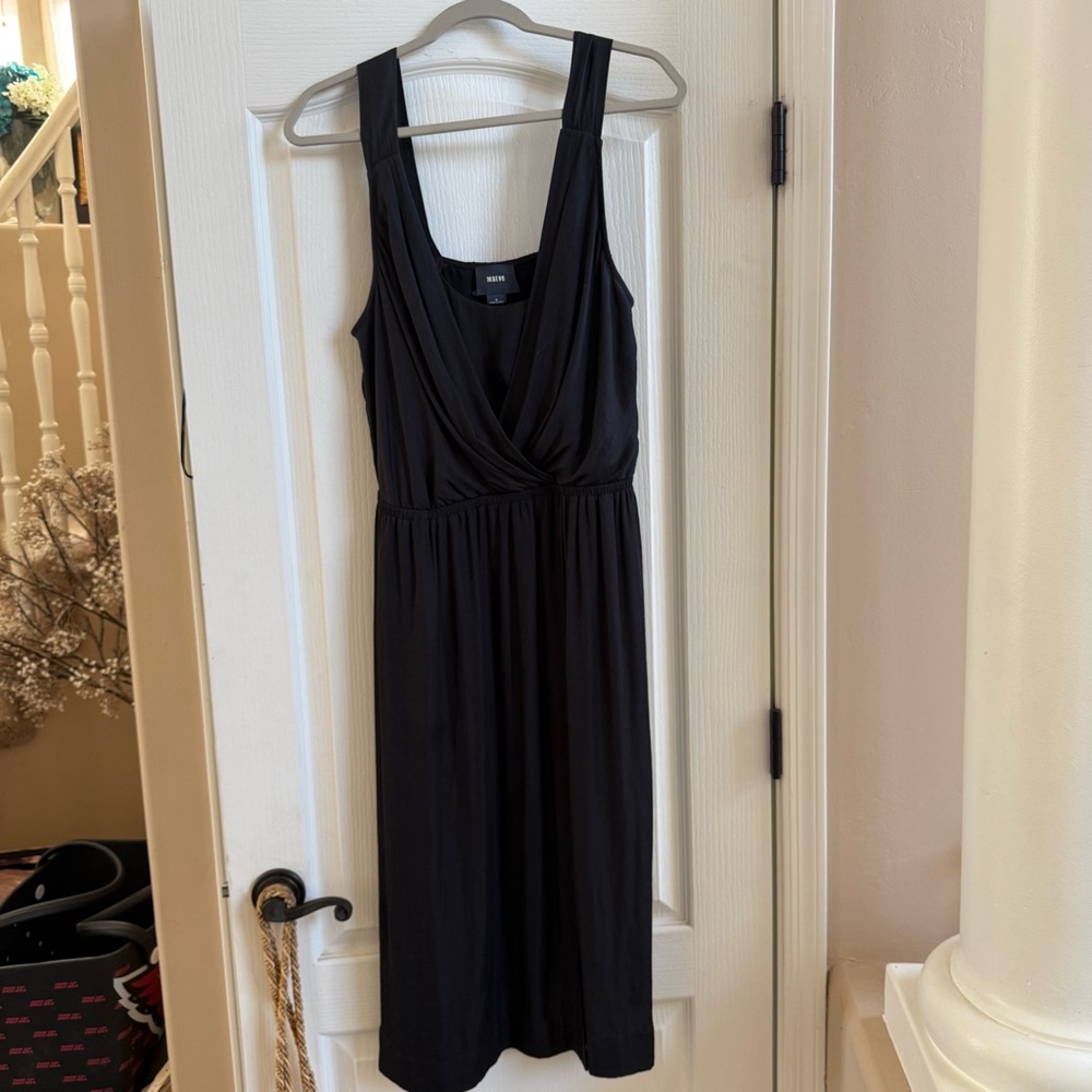 Maeve Anthropologie dress black